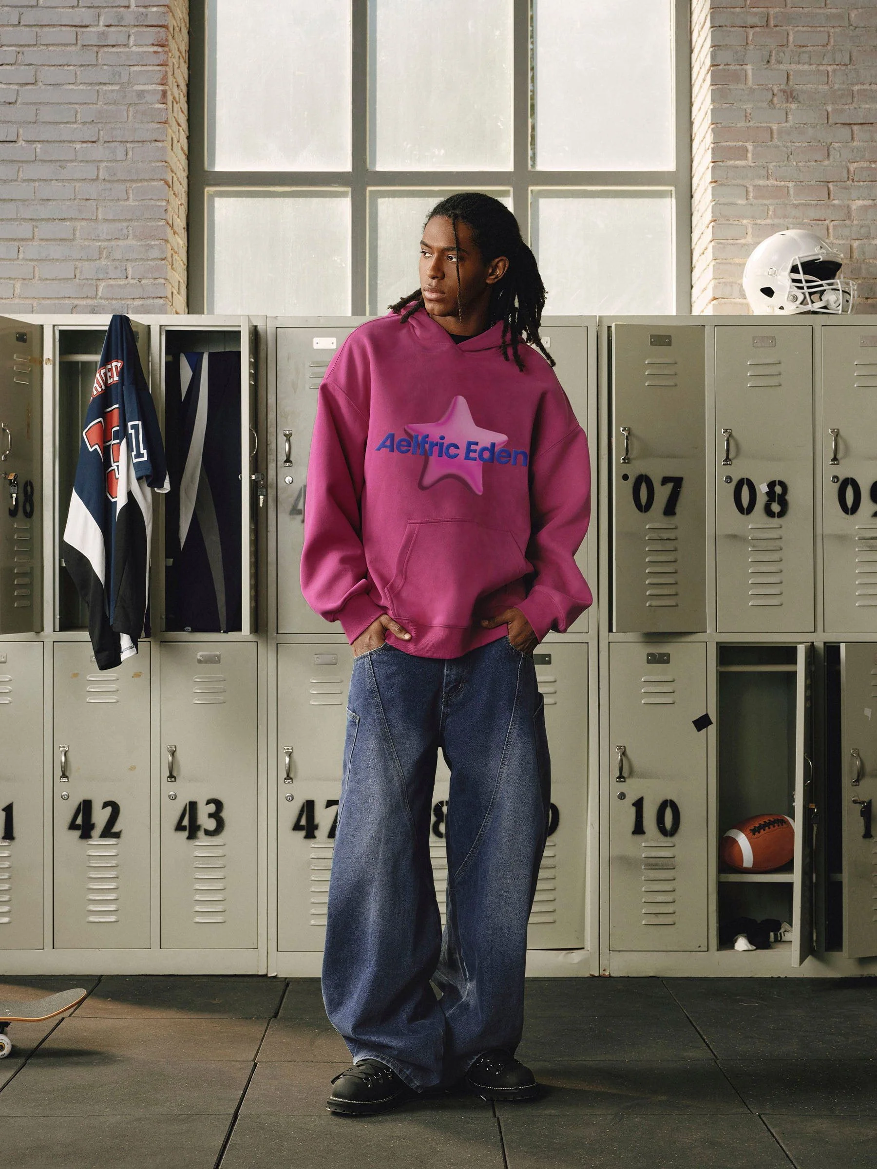 Aelfric Eden  Baggy Barrel Big Pocket Jeans - Image 7