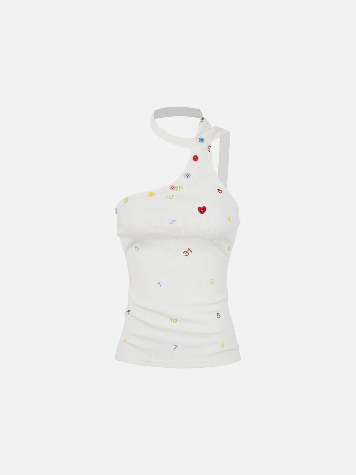 Aelfric Eden Asymmetric Halter Top - Image 2