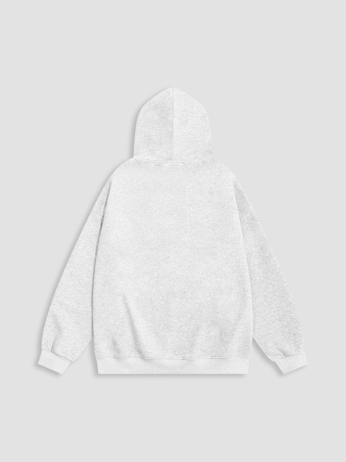 Aelfric Eden Oversized Flower Pattern Hoodie - Image 5