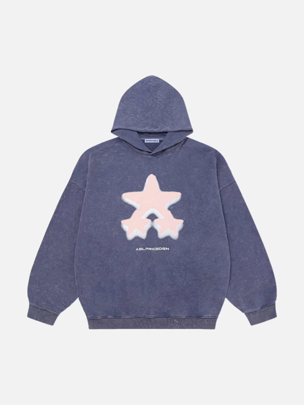 Aelfric Eden Oversized Blurring Star Hoodie - Image 2