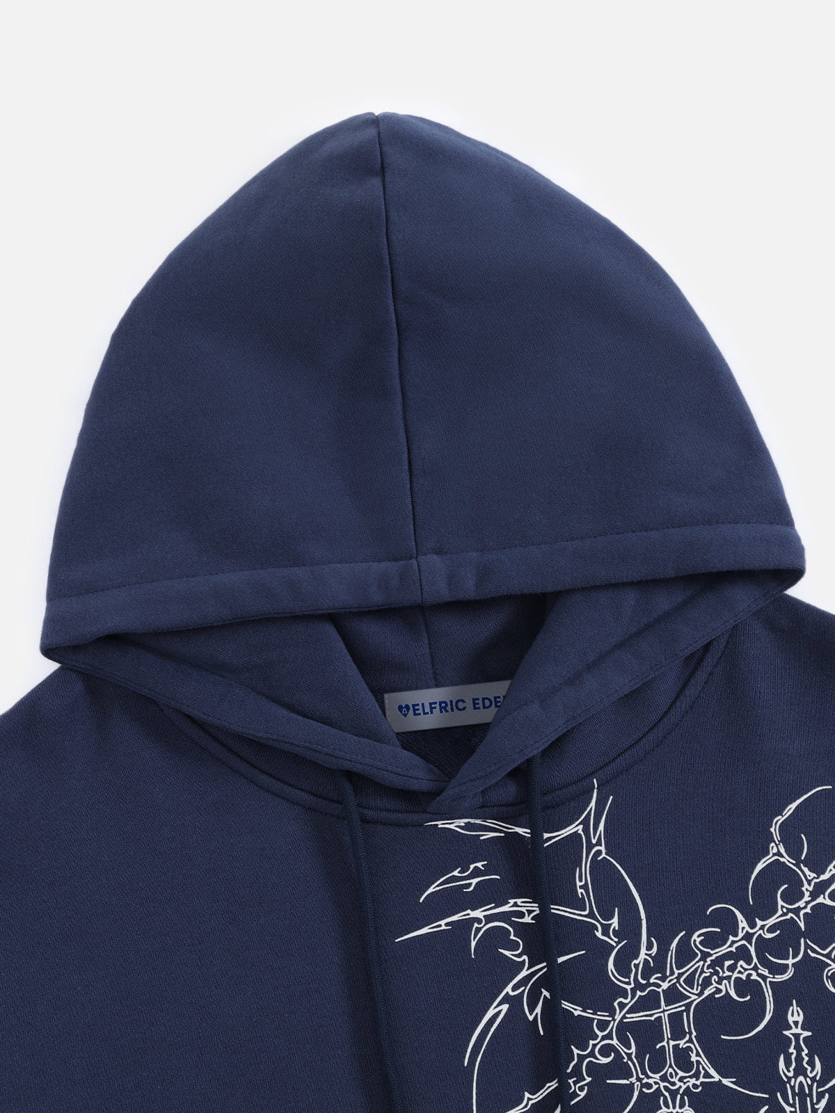 Aelfric Eden Boxy Cross Graphic Pullover Hoodie - Image 3