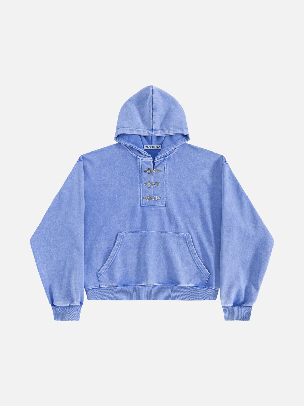 Aelfric Eden Boxy Metal Toggle Pullover Hoodie - Image 4