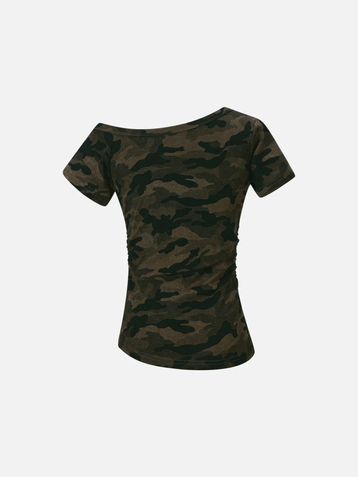 Aelfric Eden CAMO Off-The-Shoulder Tee - Image 2