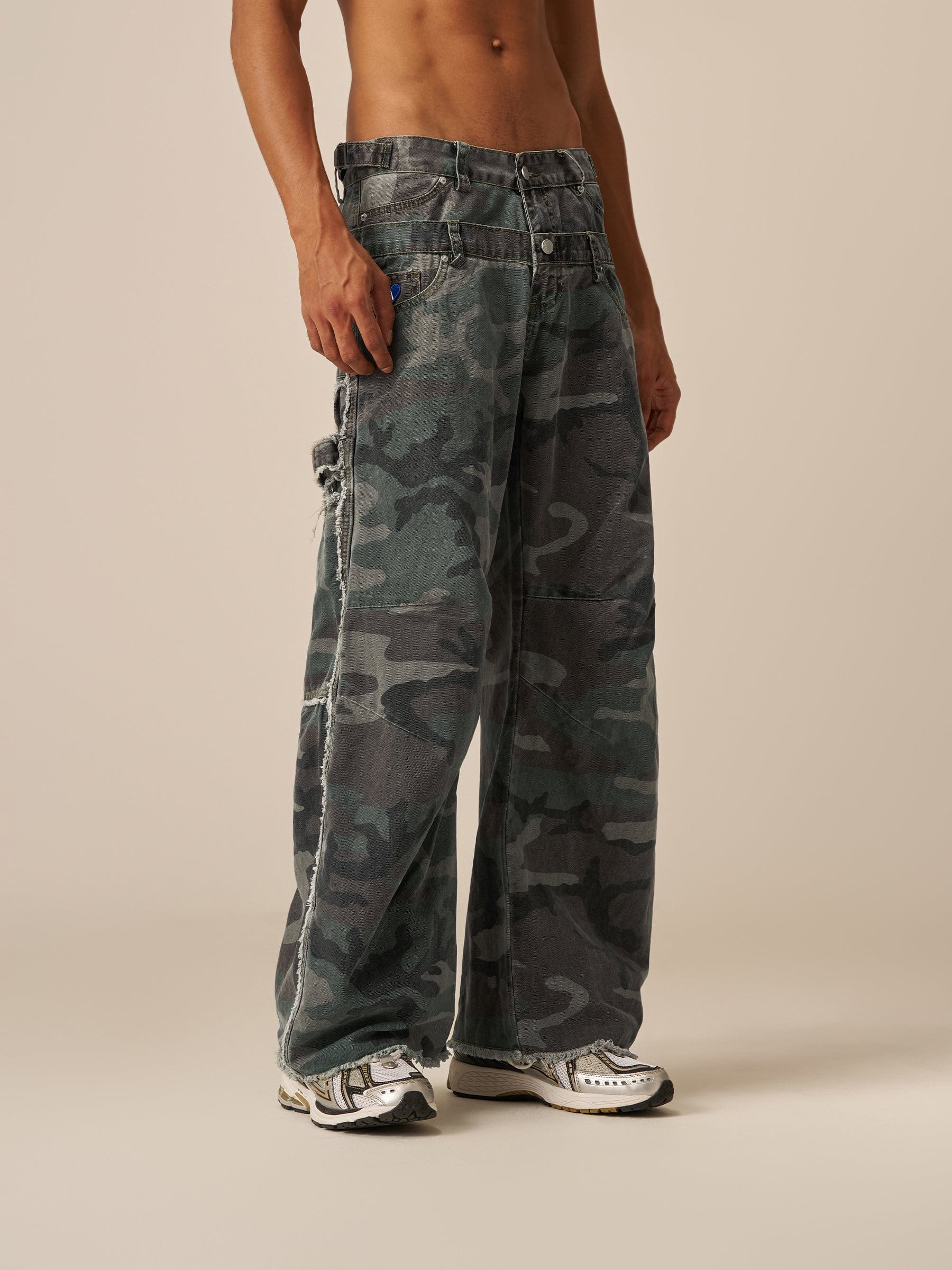 Aelfric Eden Baggy Barrel Camo Pants - Image 5