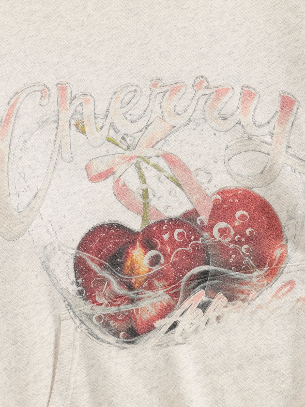 Aelfric Eden Cherry Print Pullover Hoodie - Image 3
