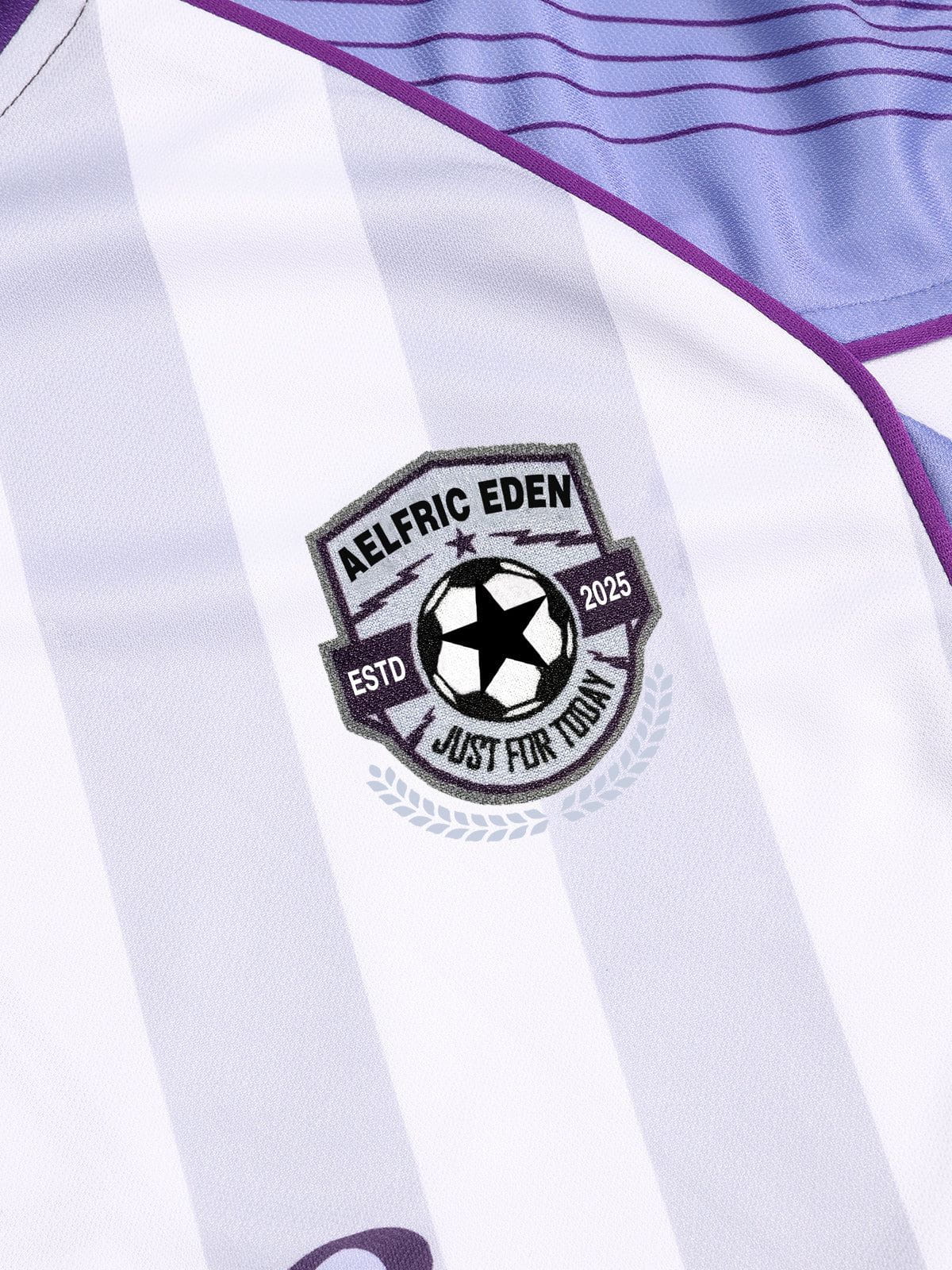 Aelfric Eden Color Blocking Stripe Soccer Jersey - Image 3