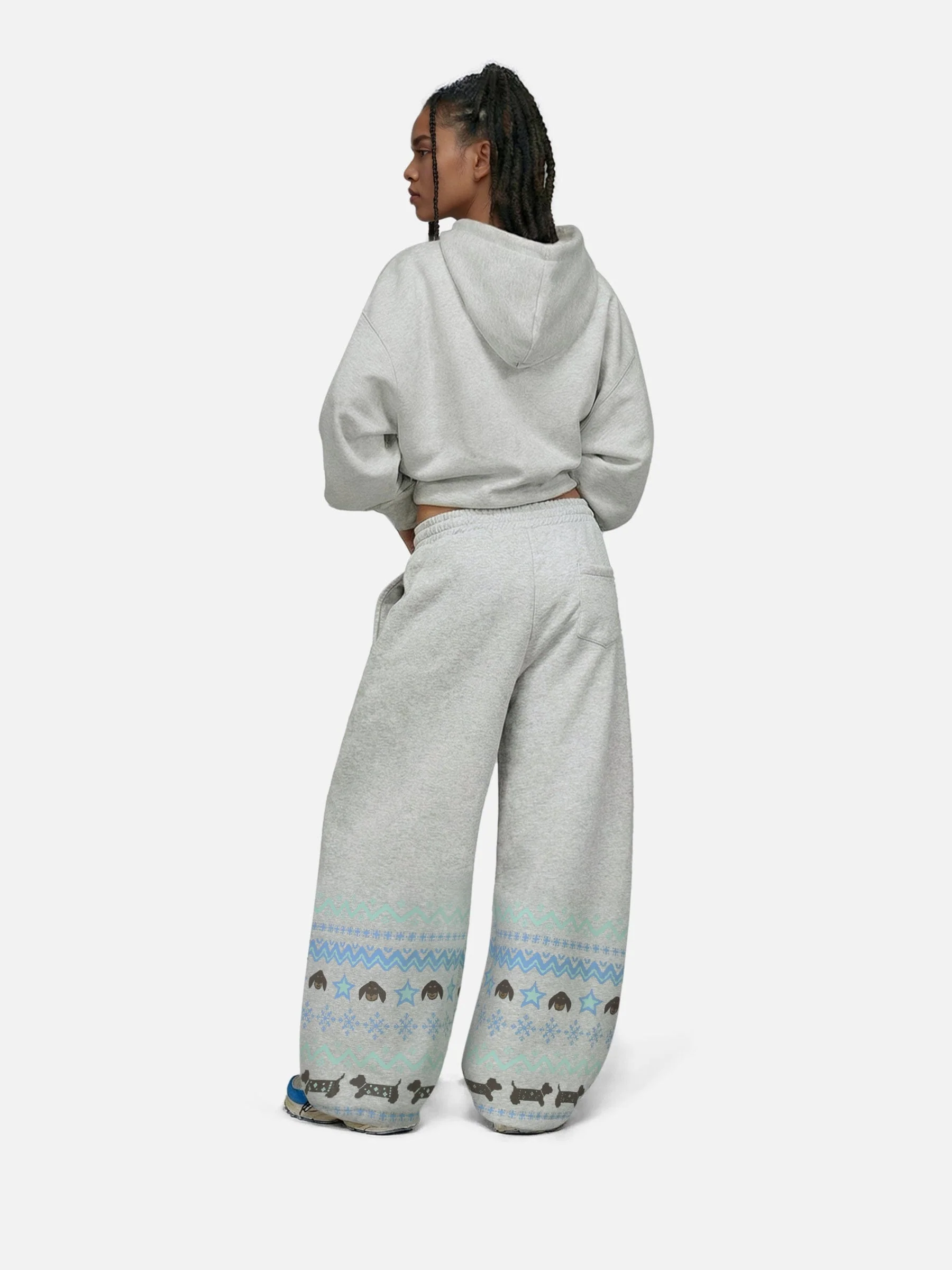 Aelfric Eden Dachshund Baggy Barrel Sweatpants - Image 3