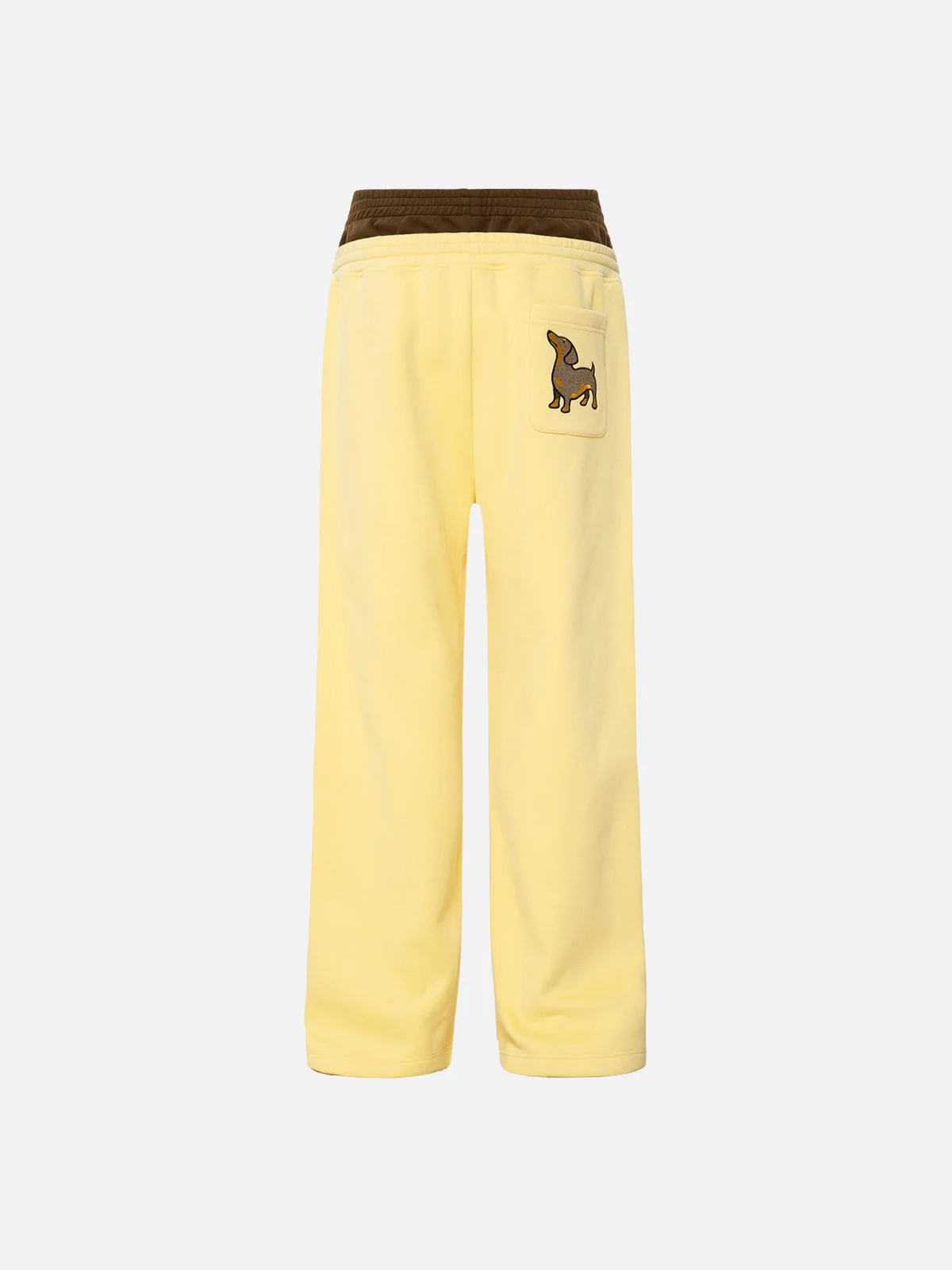 Aelfric Eden Dachshund Double Waist Baggy Sweatpants - Image 2