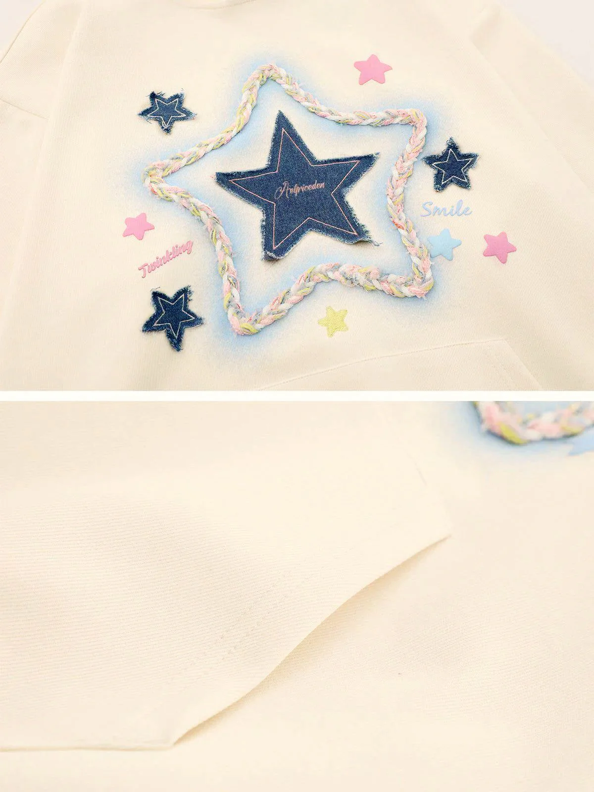 Aelfric Eden Oversized Star Hoodie - Image 5