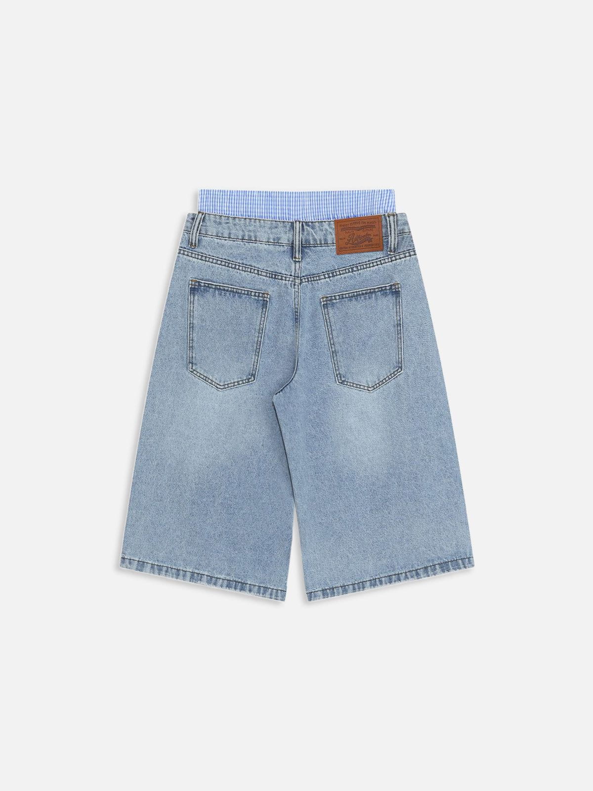 Aelfric Eden Double Waist Longline Jorts - Image 4
