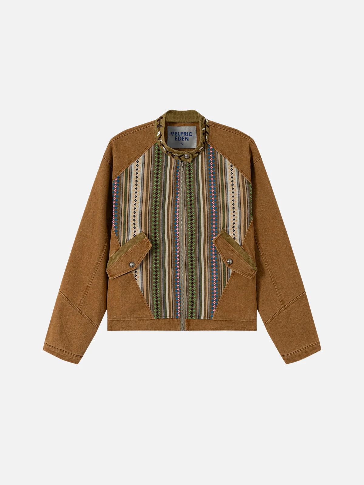Aelfric Eden Ethnic Panel Utility Jacket