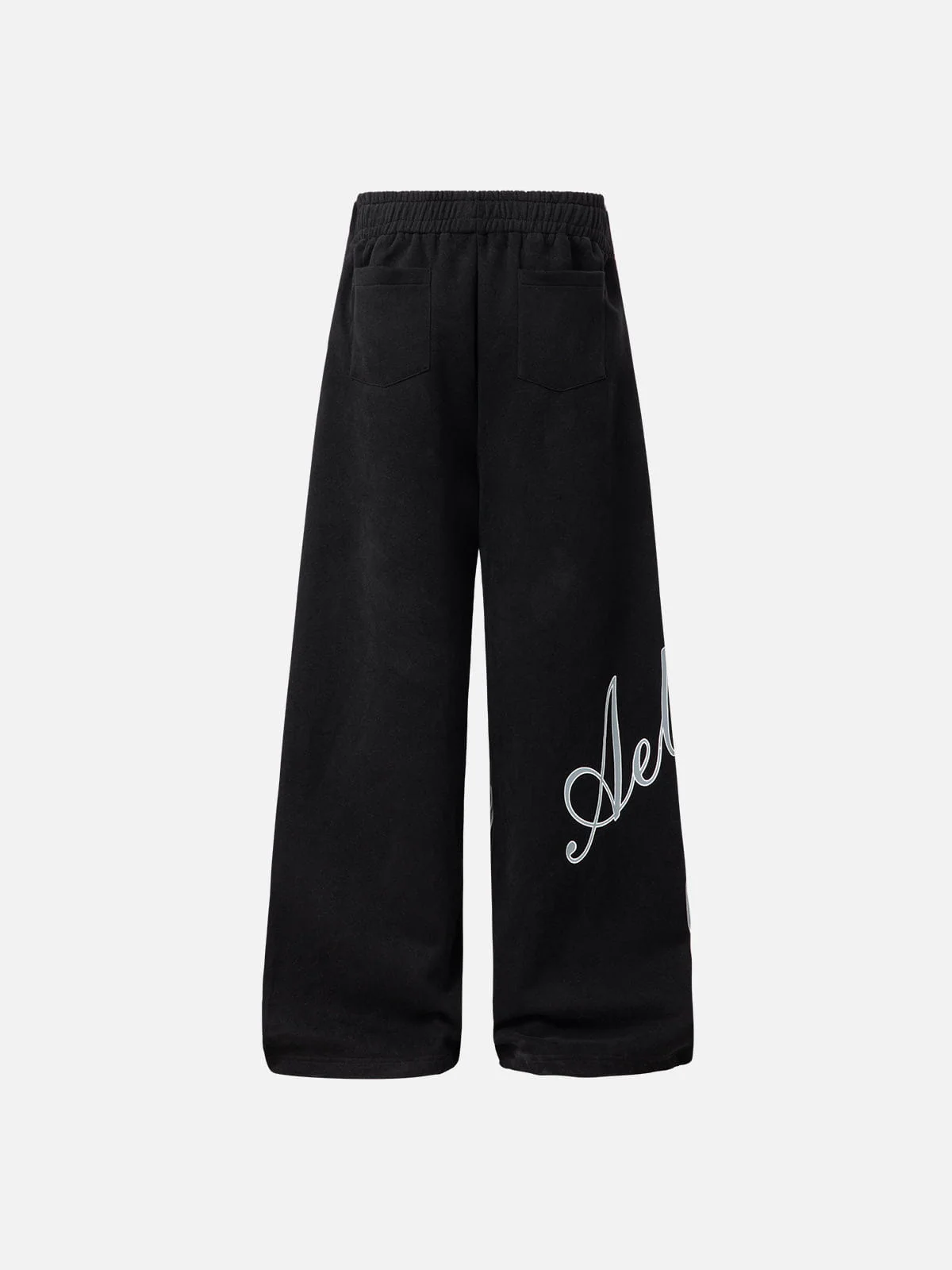 Aelfric Eden Flame Graphic Baggy Sweatpants - Image 2
