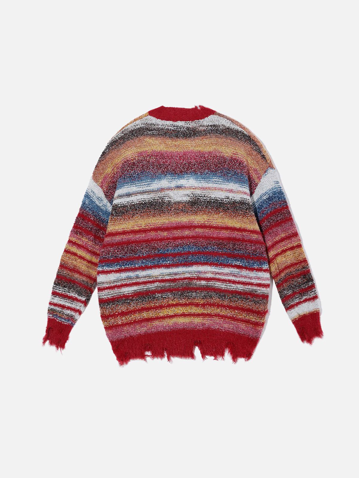 Aelfric Eden Fringe Stripe Cardigan - Image 7