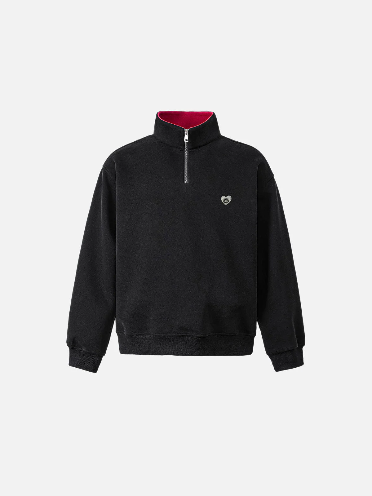 Aelfric Eden Half Zip Mock Neck Sweatshirt - Image 2