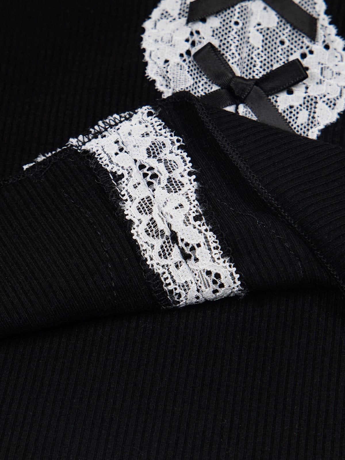 Aelfric Eden Lace Ribbon Trim Tee - Image 5