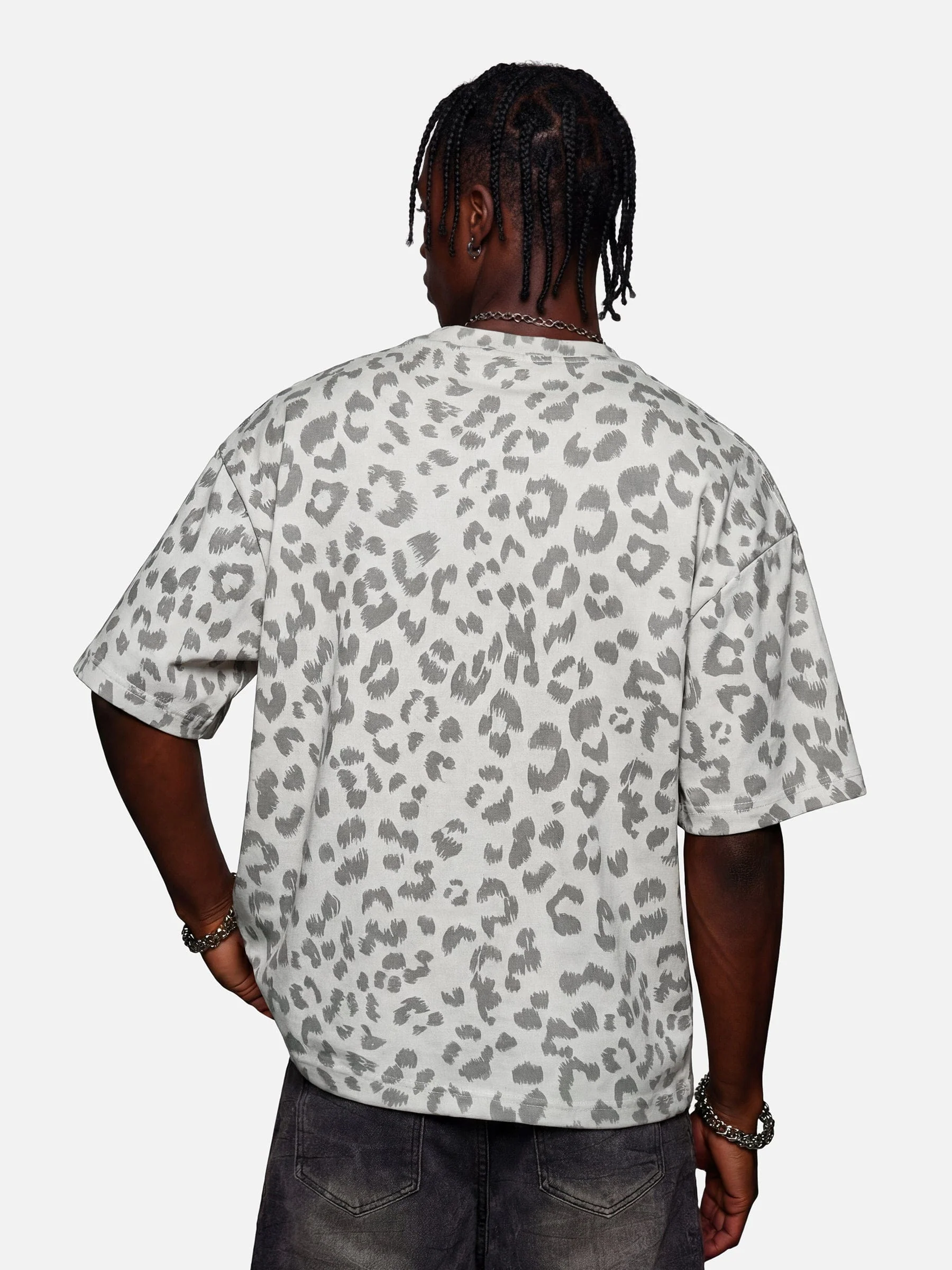 Aelfric Eden Leopard Print Tee - Image 3