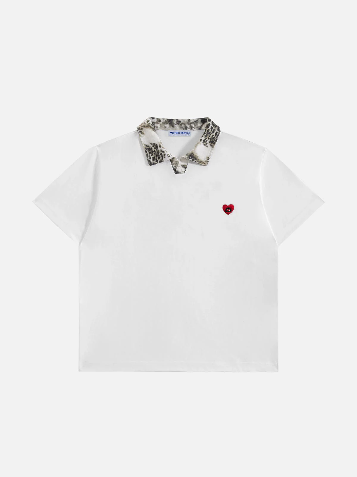 Aelfric Eden Leopard Star Polo Tee - Image 4