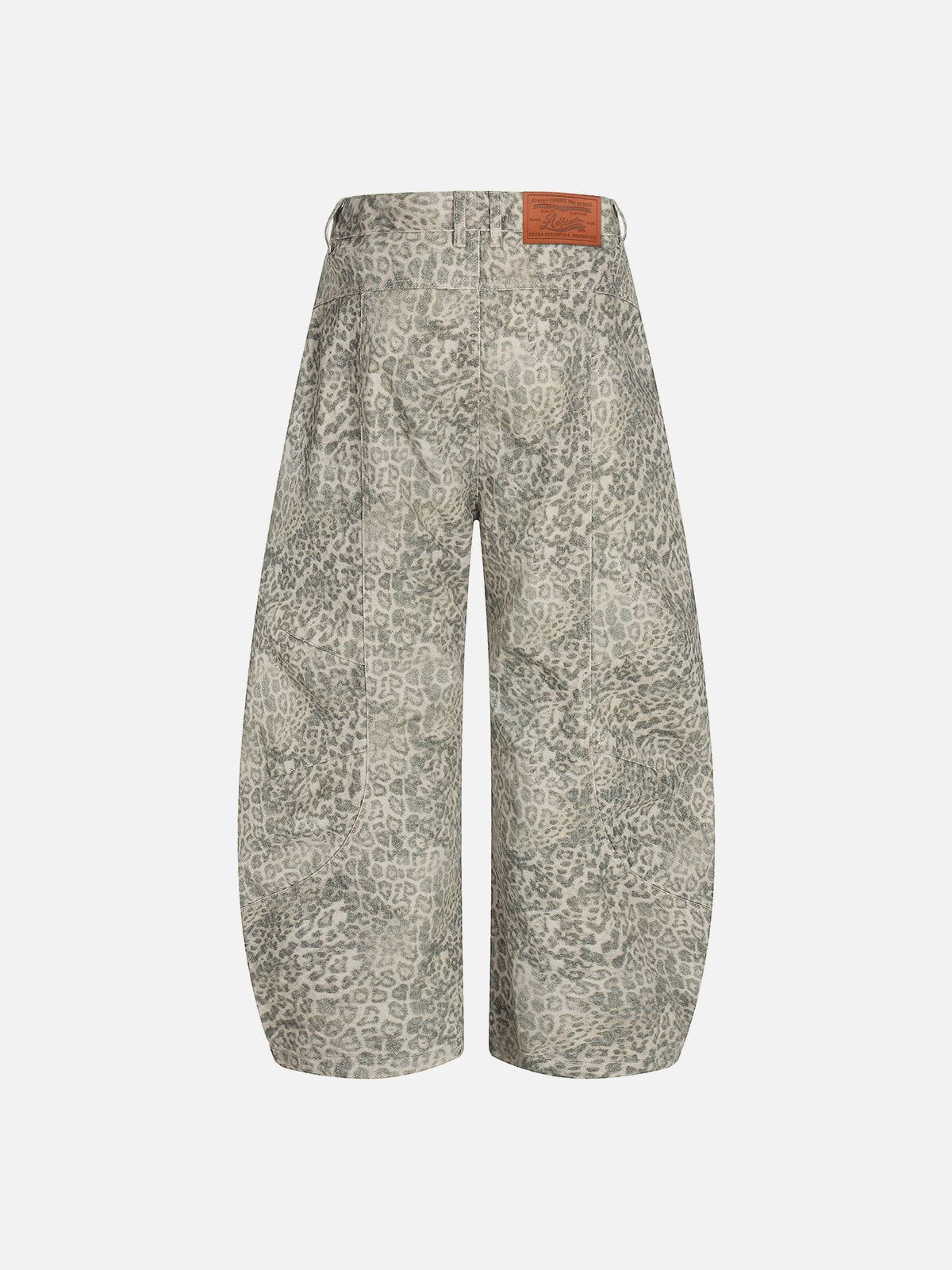 Aelfric Eden Baggy Barrel Leopard Jeans - Image 2