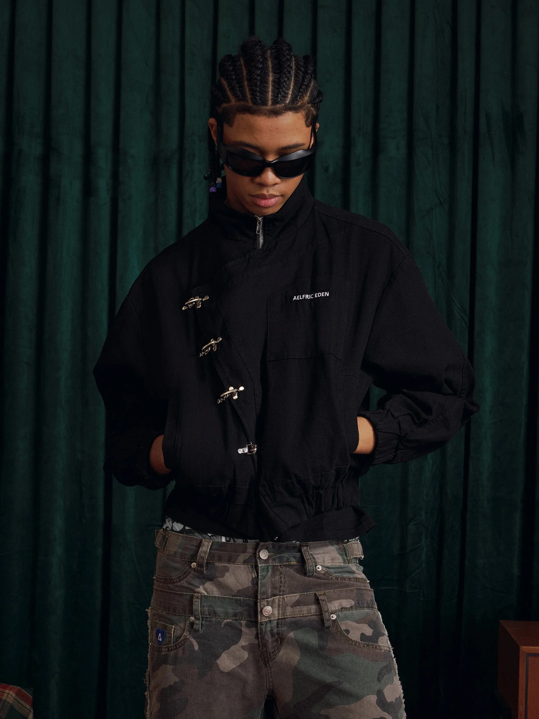[Pre-Order] Aelfric Eden Boxy Fireman Clasp Jacket - Image 3
