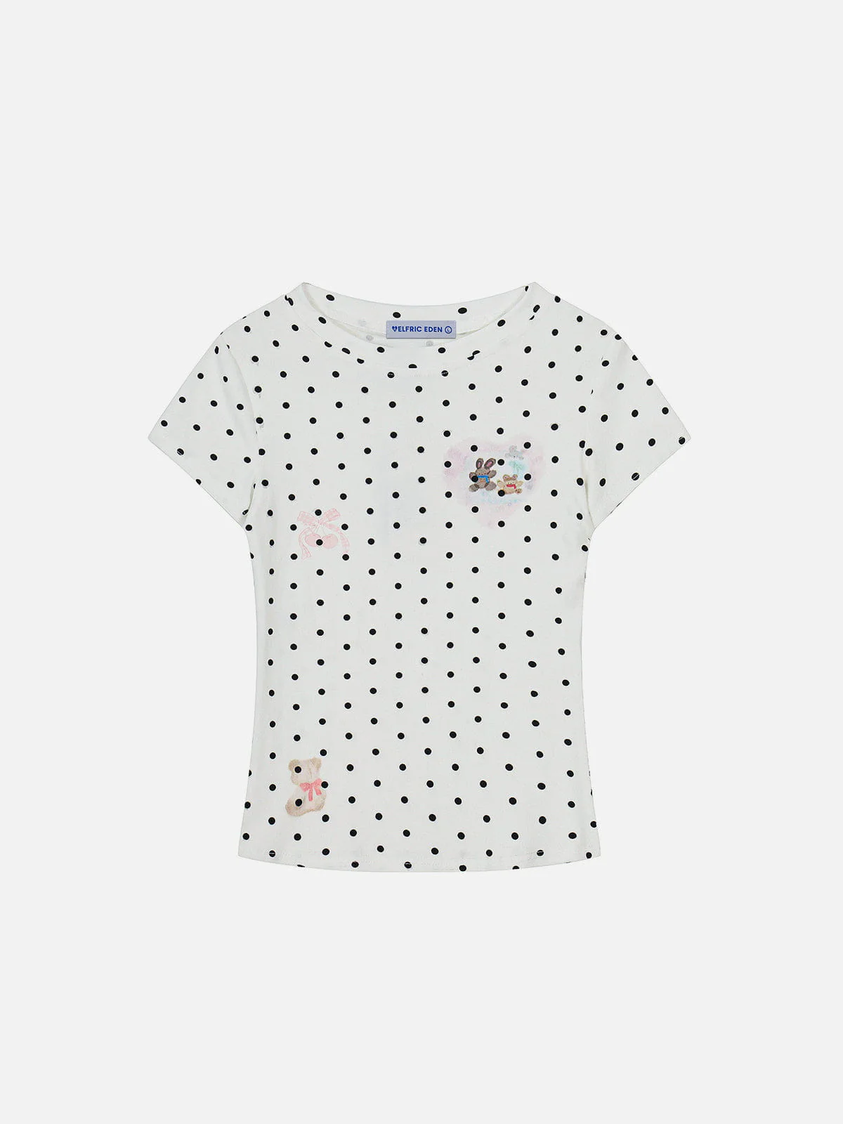 Aelfric Eden Polka Dot Bear Bunny Tee - Image 3