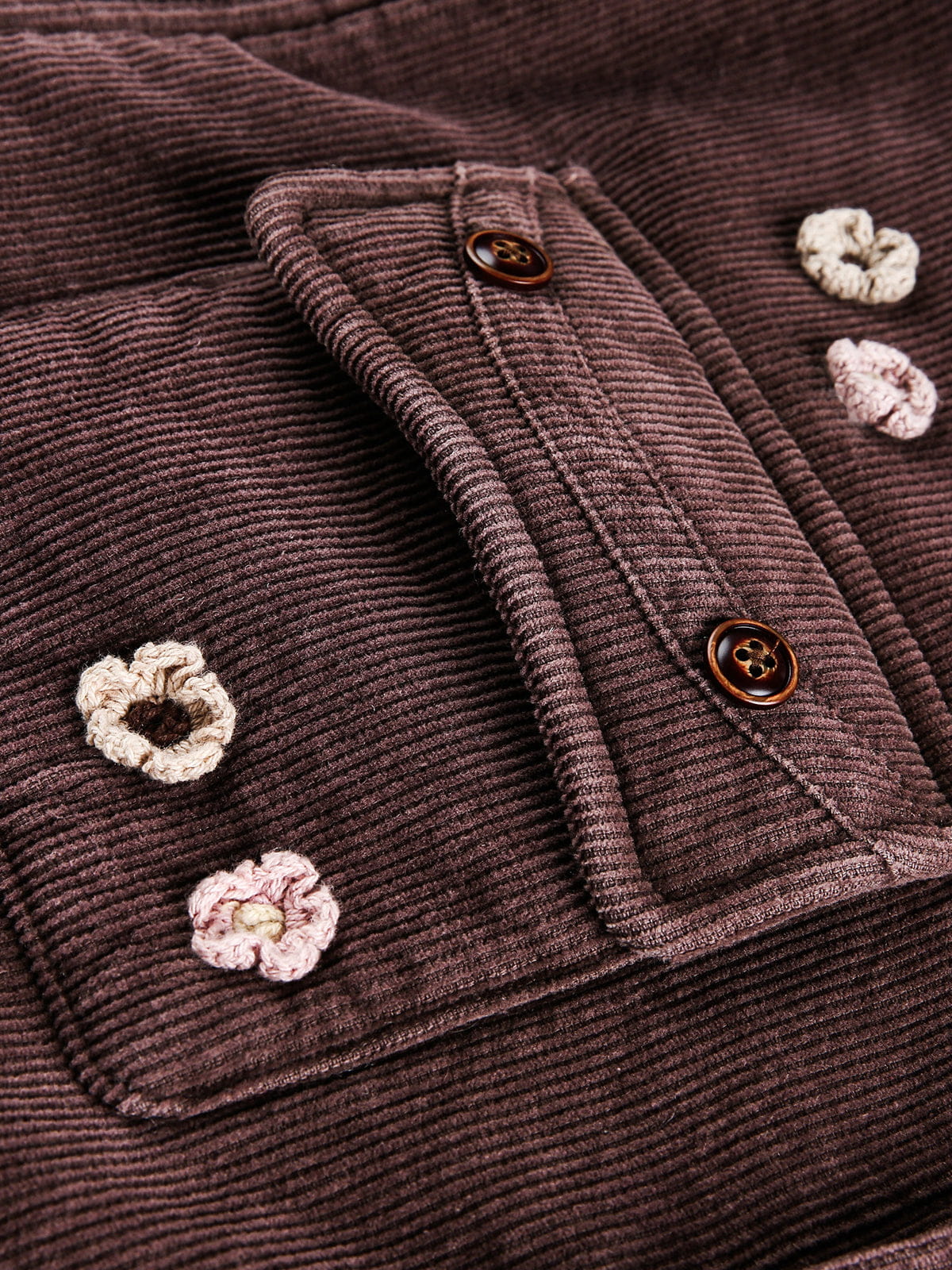 Aelfric Eden Multi Pocket Corduroy Coat - Image 4