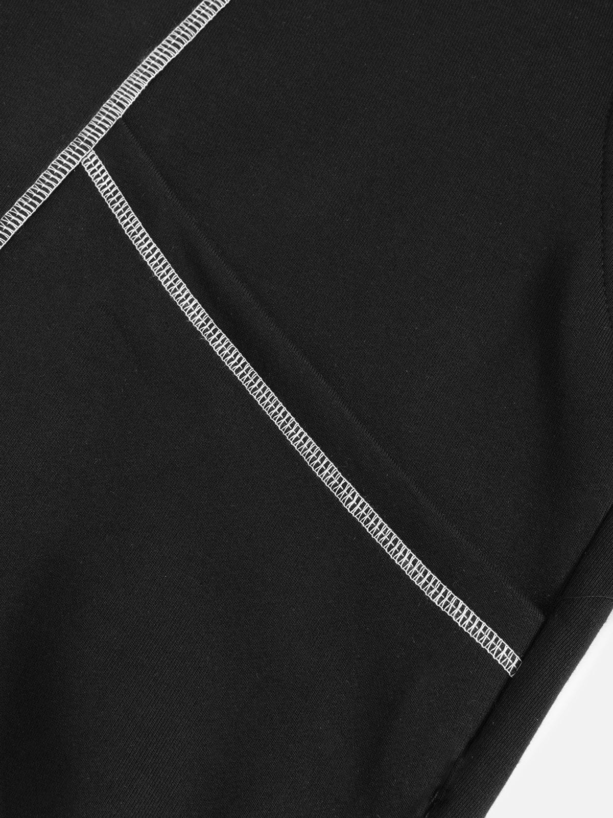 Aelfric Eden Contrast Stitching Pullover Hoodie - Image 5
