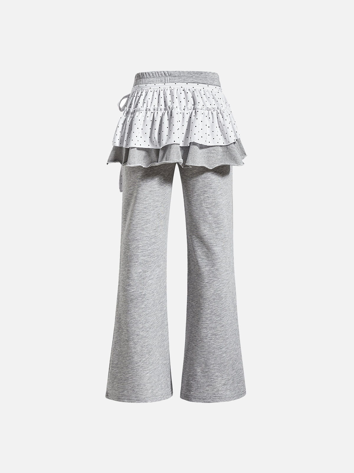 Aelfric Eden Ruffle Layered Bootcut Sweatpants - Image 2