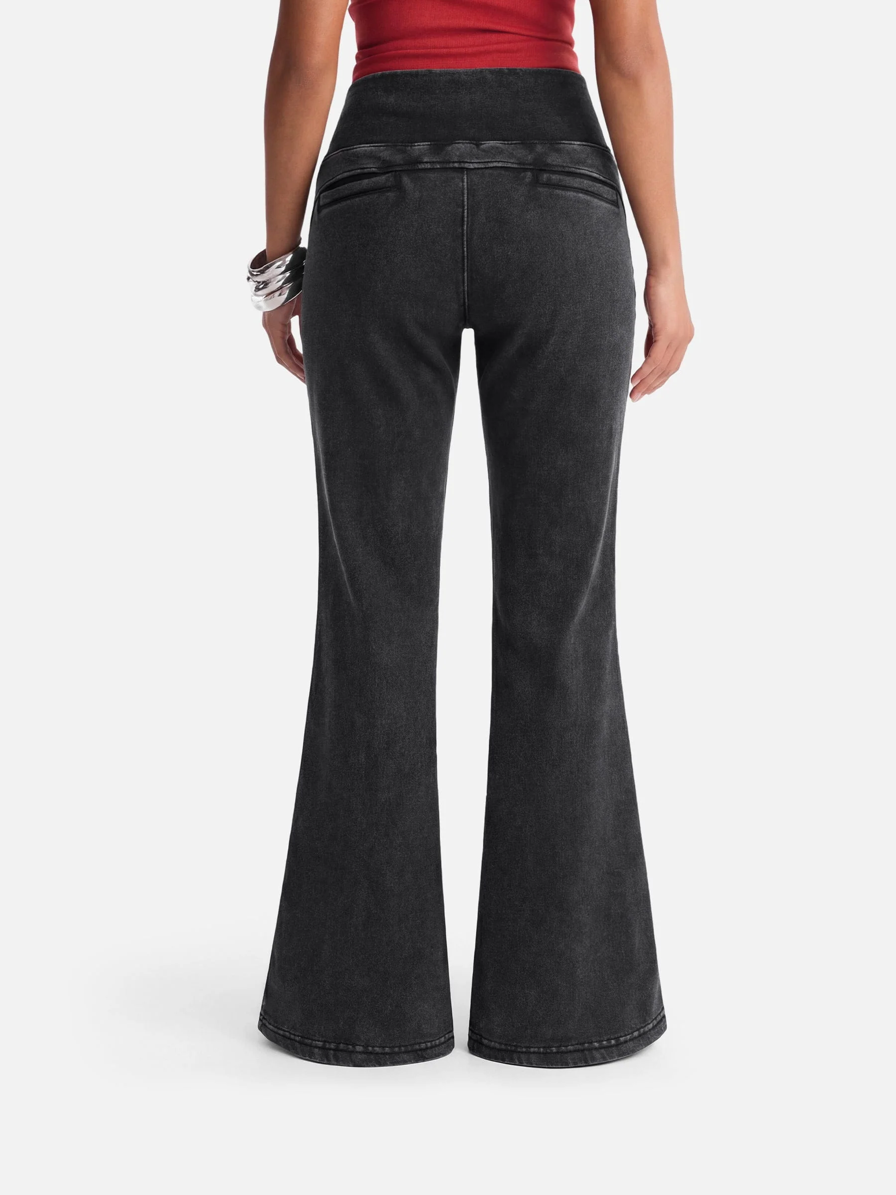 Aelfric Eden Solid Bootcut Sweatpants - Image 3