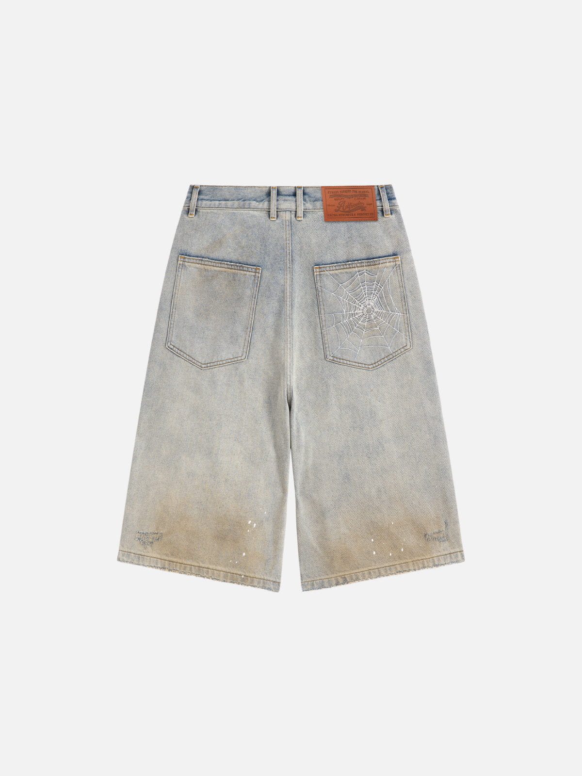 Aelfric Eden Spider Web Embroidered Jorts - Image 2