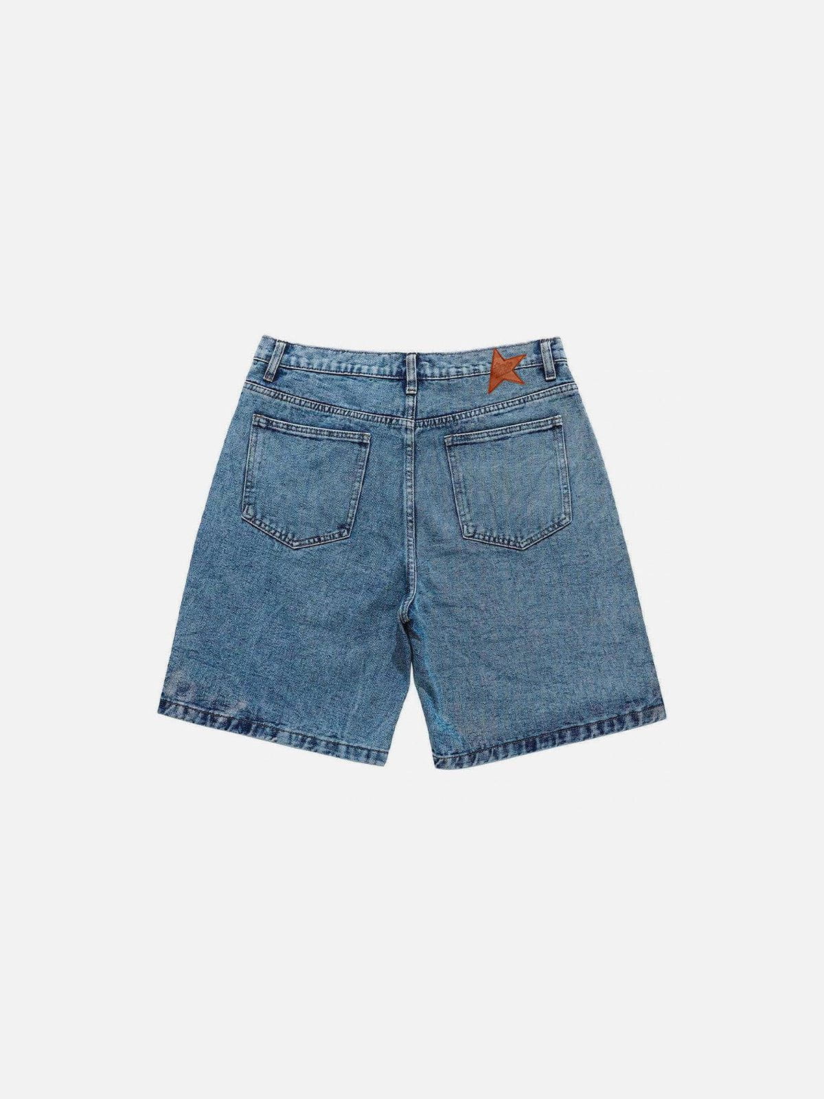 Aelfric Eden Star Patchwork Jorts - Image 6