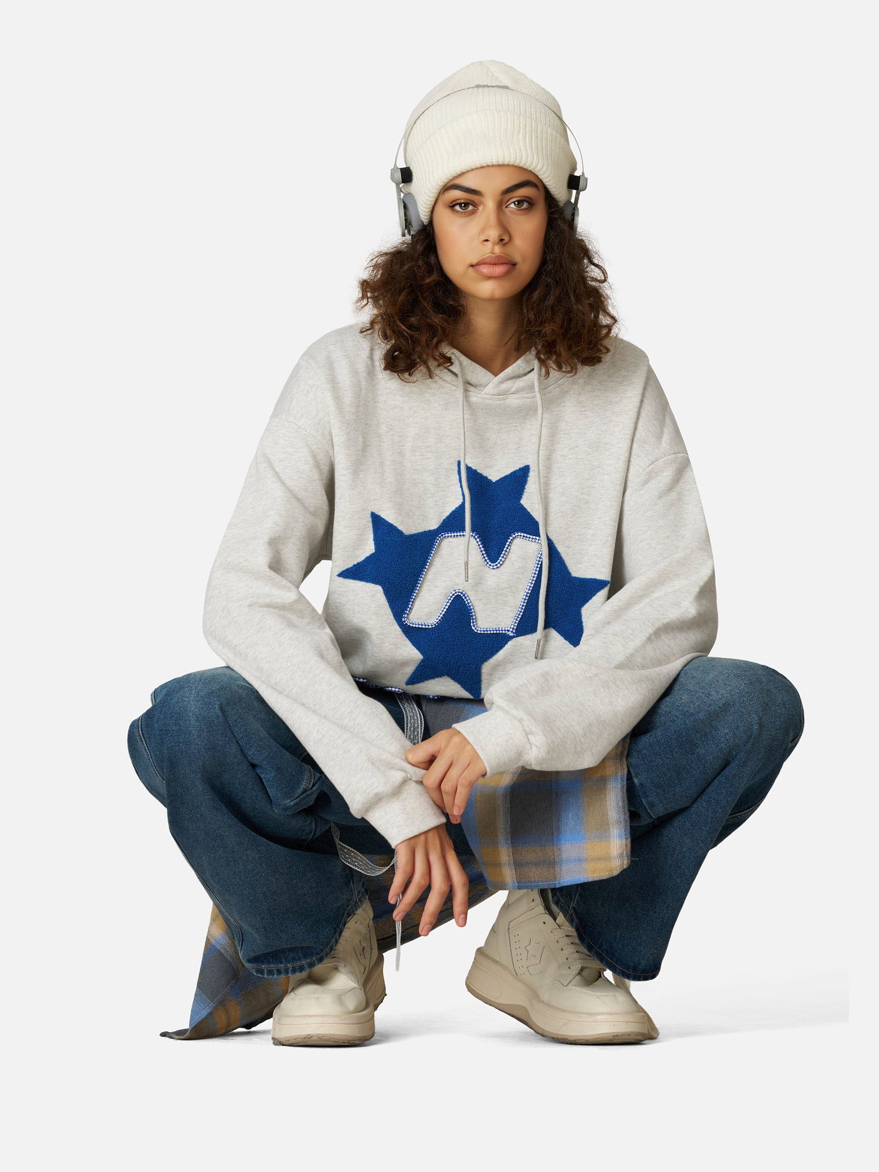 Aelfric Eden Stellaris Embroidered Hoodie - Image 3