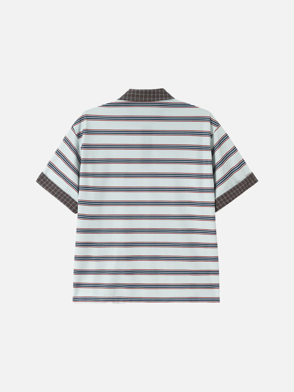 Aelfric Eden Stripe Contrast Collar Tee - Image 2