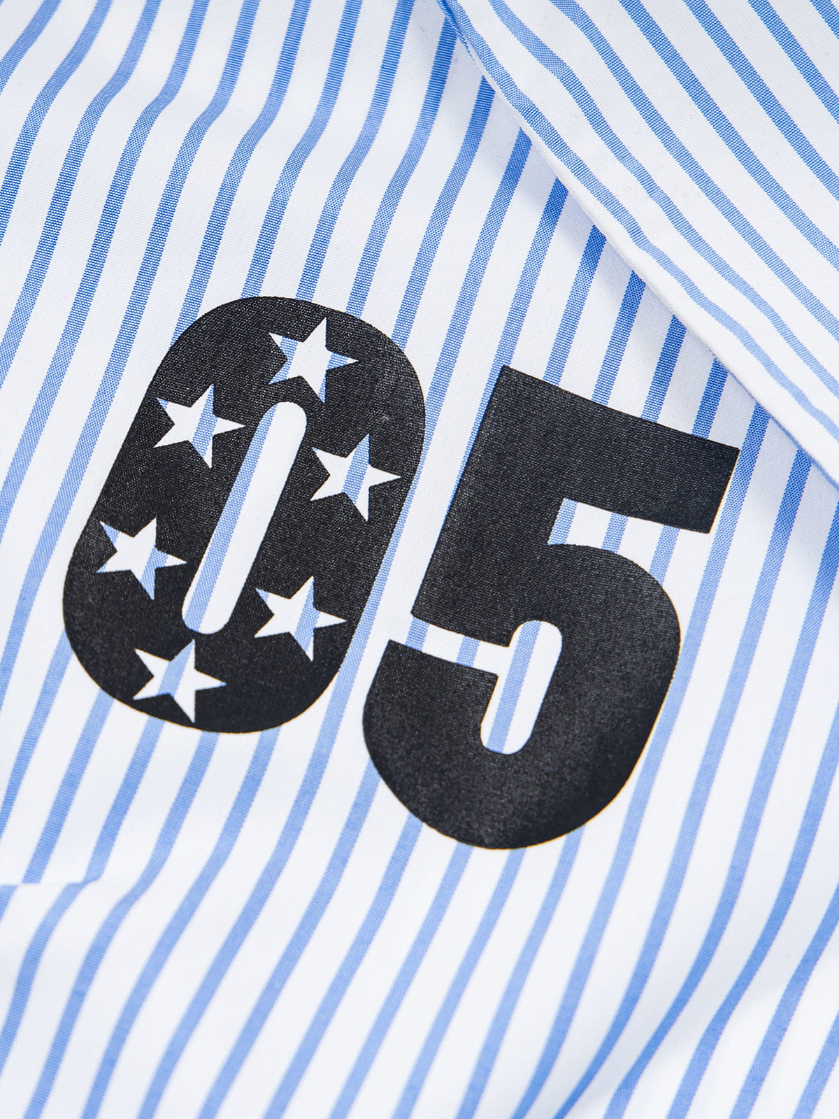 Aelfric Eden Stripe Star Off-The-Shoulder Short Sleeve Shirt - Image 6