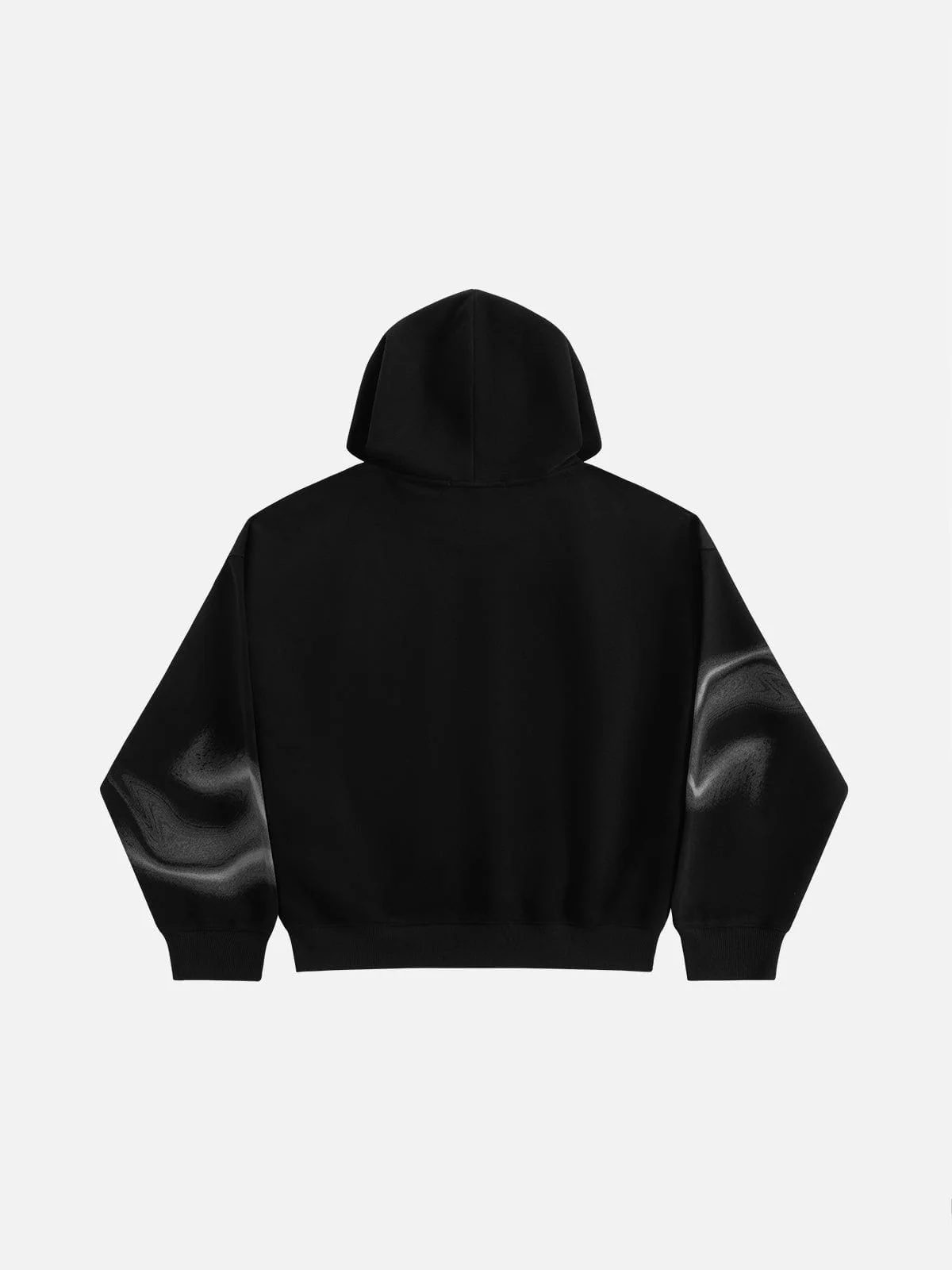 Aelfric Eden Oversized Thermal Imaging Blurring Print Pullover Hoodie - Image 2