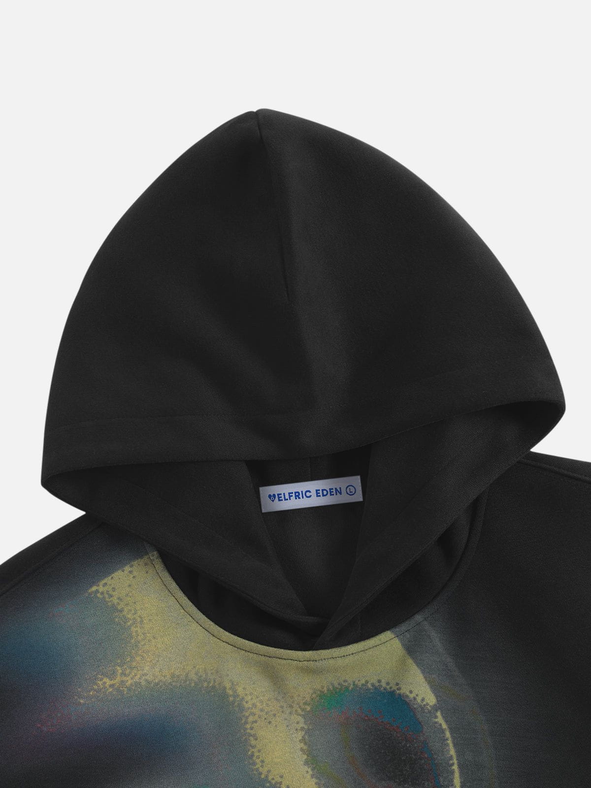 Aelfric Eden Oversized Thermal Pattern Pullover Hoodie - Image 5