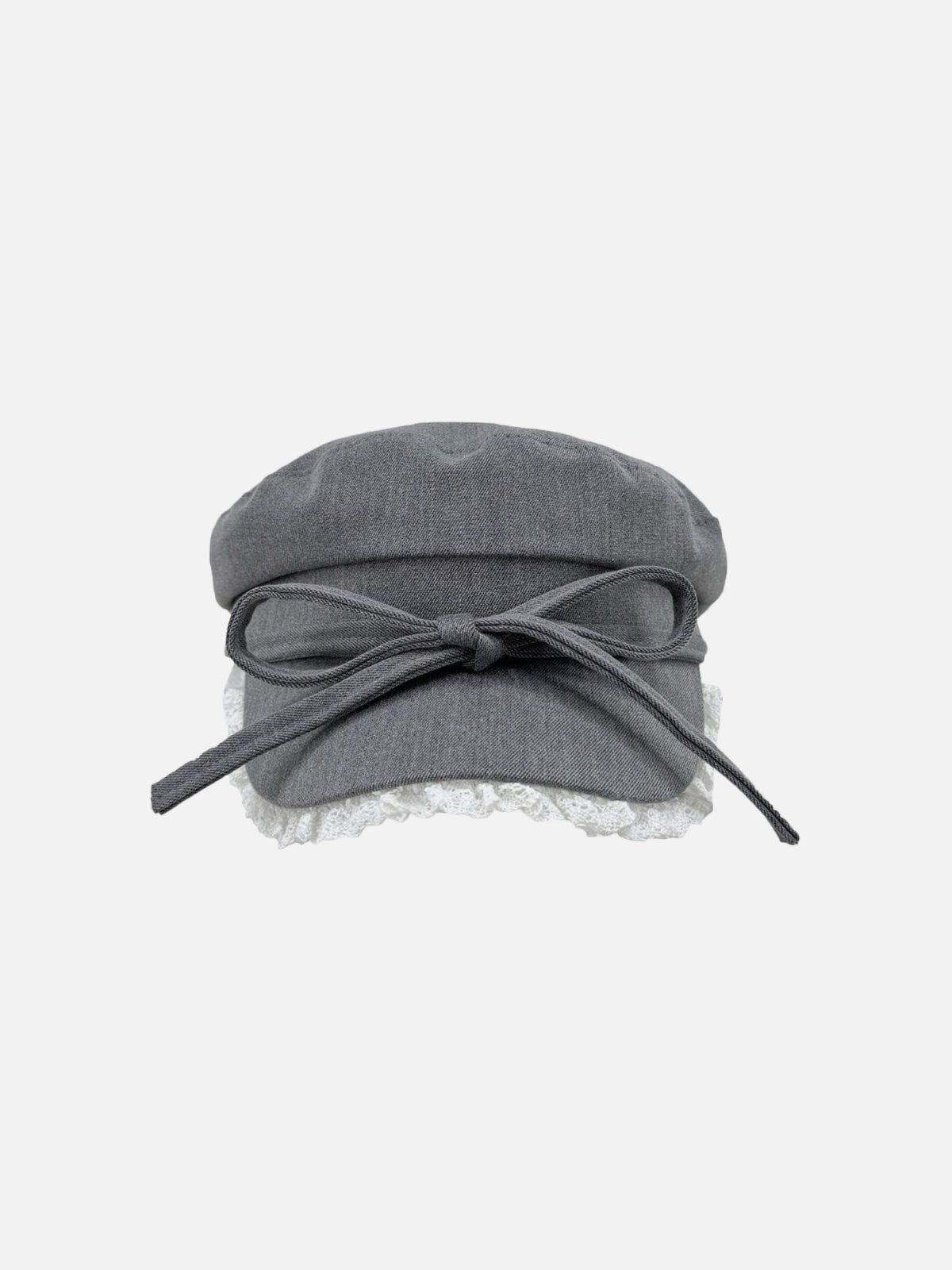 Lace Patchwork Beret - Image 3